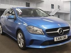 Blue Used 2016 Mercedes A180 Hatchback | £8,650 (Fair price)