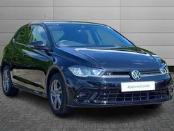 Black Used 2023 VW Polo R-line Hatchback | £19,050 (Fair price)