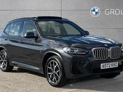 Grey Used 2022 BMW X3 M Sport SUV | £33,995 (Fair price)