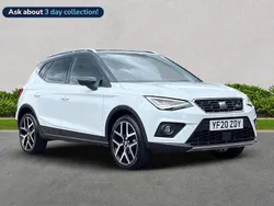 White Used 2020 Seat Arona FR Sport SUV | £13,799 (Fair price)