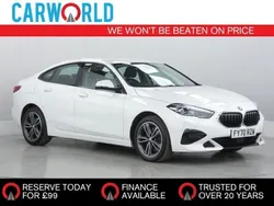 White Used 2020 BMW 218 Sport Line Coupe | £13,600 (Fair price)
