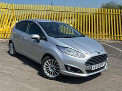 Silver Used 2013 Ford Fiesta Titanium Hatchback | £5,190 (Fair price)