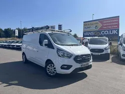 White Used 2018 Ford Transit Custom Limited Van | £12,495 (Fair price)
