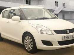 White Used 2012 Suzuki Swift SZ3 Hatchback | £4,300 (Fair price)