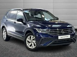 Atlantic blue Used 2024 VW Tiguan Allspace Life SUV | £28,995 (Super price)