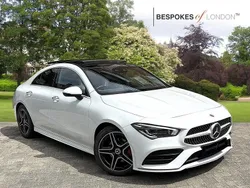 White Used 2021 Mercedes CLA180 AMG line Sedan | £23,890 (Fair price)
