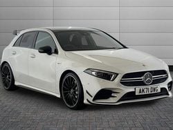 White Used 2021 Mercedes A35 AMG Premium Plus Hatchback | £31,495 (Fair price)