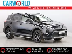 Black Used 2018 Toyota RAV4 Design SUV | £16,700 (A bit pricey)