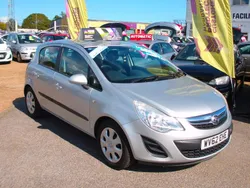 Silver Used 2012 Vauxhall Corsa Hatchback | £3,495 (Expensive)