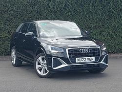 Black Used 2022 Audi Q2 S-Line SUV | £23,298 (A bit pricey)