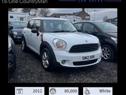 White Used 2012 Mini One Countryman SUV | £3,999 (Good price)