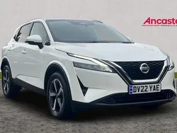 Arctic white Used 2022 Nissan Qashqai N-Connecta SUV | £20,475 (A bit pricey)