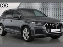 Grey Used 2021 Audi Q7 S-Line SUV | £40,916 (Fair price)