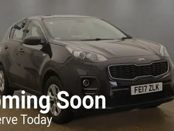 Black Used 2017 Kia Sportage 2 SUV | £6,495 (Good price)