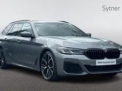 Grey Used 2023 BMW 520 M Sport Estate | £37,500 (Expensive)