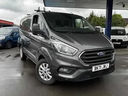 Silver Used 2021 Ford Transit Custom Limited Van | £15,195