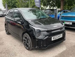 Black Used 2025 Kia Picanto GT-Line Hatchback | £16,995