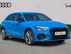 Blue Used 2023 Audi A3 Black Edition Hatchback | £28,498 (Expensive)