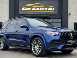 Blue Used 2021 Mercedes GLE300 AMG line SUV | £37,900 (Fair price)
