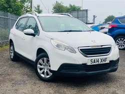 White Used 2014 Peugeot 2008 Access SUV | £3,490 (Fair price)