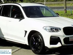 White Used 2018 BMW X3 M Sport SUV | £22,990 (Fair price)