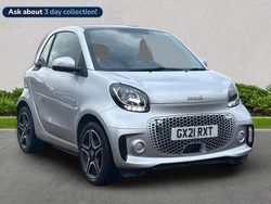 Silver Used 2021 Smart ForTwo Electric Drive Premium Coupe | £9,299 (Fair price)