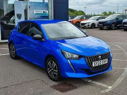 Blue Used 2022 Peugeot 208 Allure Premium Hatchback | £14,995 (Fair price)