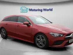Red Used 2022 Mercedes CLA200 Shooting Brake AMG line Estate | £21,300 (Fair price)
