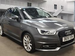 Grey Used 2015 Audi A1 Sportback S-Line Hatchback | £9,350 (Fair price)