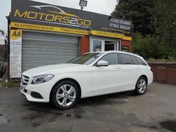 White Used 2017 Mercedes C200 Executive Estate | £10,995 (Super price)