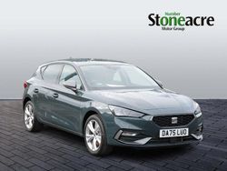 Blue New 2025 Seat Leon FR Hatchback | £25,995 (Expensive)