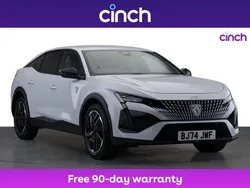 White Used 2024 Peugeot 408 GTi Sedan | £20,849 (Good price)