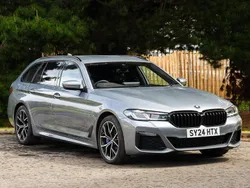 Grey Used 2024 BMW 530e M Sport Estate | £35,498 (Fair price)