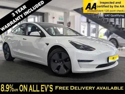 White Used 2021 Tesla Model 3 Standard Range Plus Sedan | £16,945 (Good price)