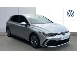 Silver Used 2021 VW Golf VIII R-line Hatchback | £20,623 (Fair price)