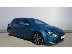 Blue Used 2021 Toyota Corolla Design Hatchback | £17,362 (Fair price)