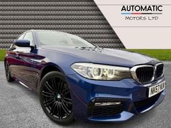 Blue Used 2017 BMW 530e M Sport Sedan | £12,590 (Fair price)