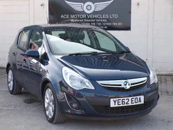 Blue Used 2012 Vauxhall Corsa Active Hatchback | £2,999 (Fair price)