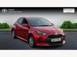 Red Used 2023 Toyota Yaris Hybrid Hatchback | £17,765 (Fair price)