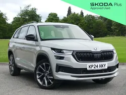 Grey Used 2024 Skoda Kodiaq SportLine SUV | £34,795 (A bit pricey)