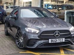 Grey Used 2021 Mercedes E300 AMG line Coupe | £28,995 (Fair price)