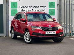 Red Used 2019 Skoda Karoq SE L SUV | £15,995 (Fair price)