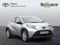 Silver Used 2022 Toyota Aygo PURE Hatchback | £12,750 (A bit pricey)