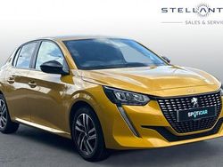 Yellow Used 2023 Peugeot 208 Active+ Hatchback | £13,984 (Fair price)