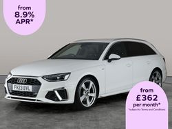 White Used 2023 Audi A4 S-Line Estate | £22,960 (Super price)