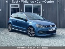 Blue Used 2017 VW Polo R-line Hatchback | £8,250 (A bit pricey)
