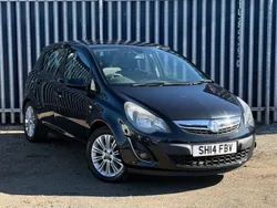 Black Used 2014 Vauxhall Corsa Hatchback | £4,695 (Good price)