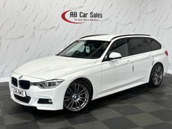 White Used 2016 BMW 320 M Sport Estate | £13,499 (Fair price)