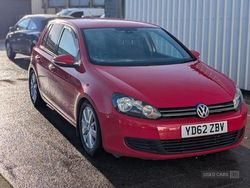Red Used 2012 VW Golf VII Match Hatchback | £3,995 (Fair price)
