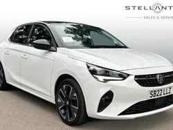 White Used 2022 Vauxhall Corsa-e Elite Hatchback | £10,346 (Fair price)